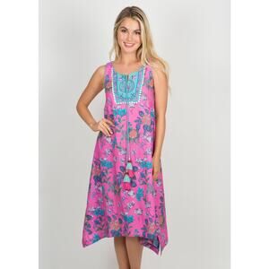 Bella Tu Sleeveless Flowy Dress in M